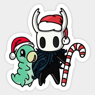 Christmas Grub and Knight Sticker